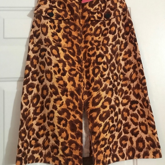Kate Spade Panther Leopard Skirt - Picture 4 of 6